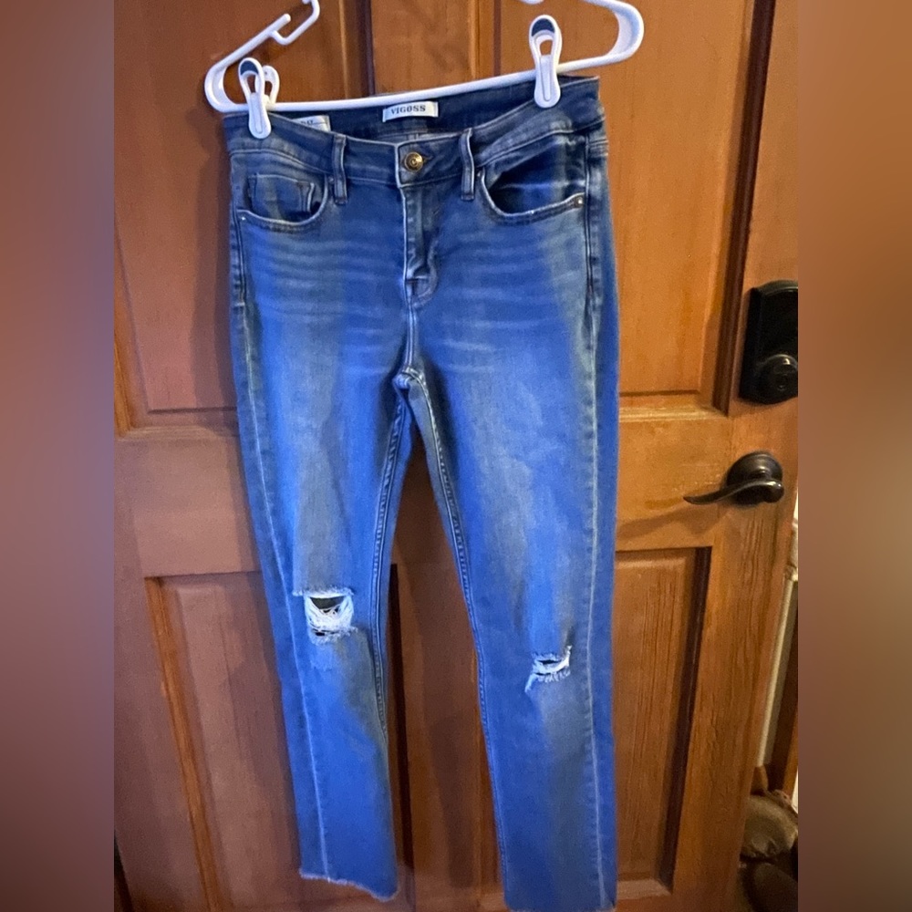 Vigoss Size 27 - Marley Skinny Distressed Jeans